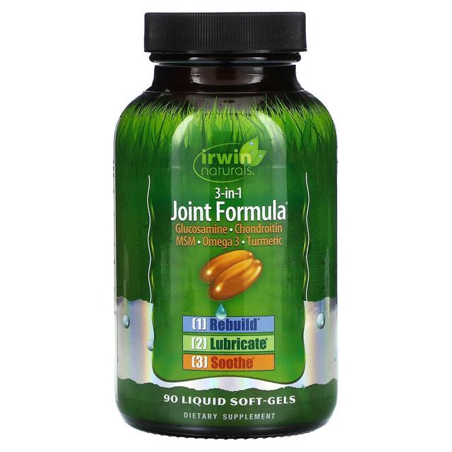 Irwin Naturals, 3-em-1 Joint Formula, 90 Géis Moles Líquidos on Productcaster.