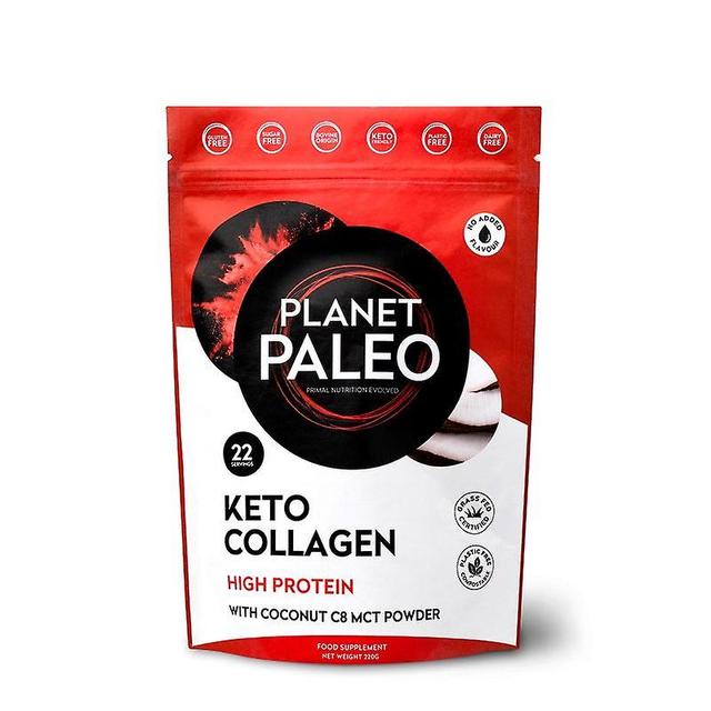 Planet Paleo Keto Kollagen Pulver 220g (PP4071) on Productcaster.