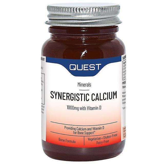 Quest Vitamins Quest vitaminer synergistisk calcium 1000mg faner 90 (601414) on Productcaster.