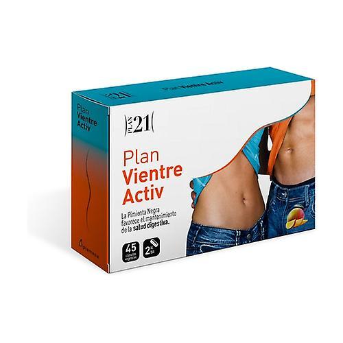 Plan21 Suunnitelma 21 vatsan aktiviteetti (ex Mango Activ) 45 kasviskapselia on Productcaster.