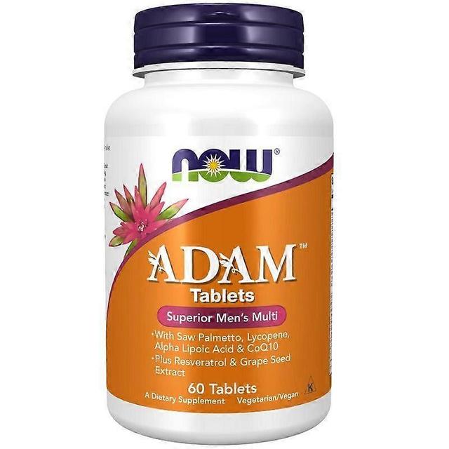 NOW Foods ADAM Multi-Vitamin for Men Tablets 60 on Productcaster.