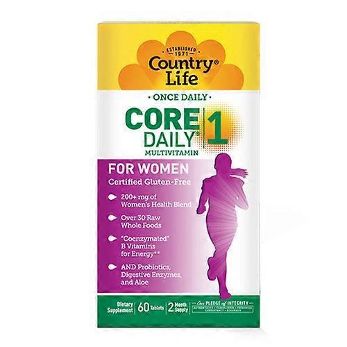 Country Life Core Dagligen 1, Kvinnor 60 ct (Paket med 1) on Productcaster.