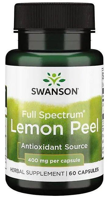 Swanson Full Spectrum Lemon Peel 400 mg 60 caps on Productcaster.