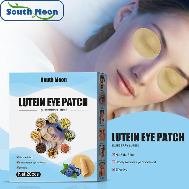 South Moon Blueberry Lutein Eye Patches For Visual Fatigue And Blurred Vision on Productcaster.