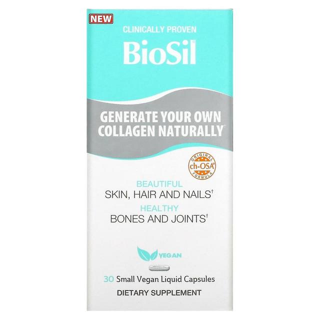 BioSil, Advanced Collagen Generator, 30 Small Vegan Liquid Capsules on Productcaster.