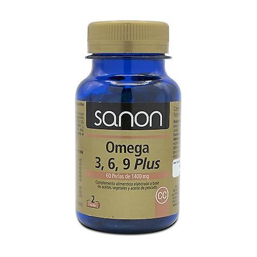 Sanon Omega 3,6,9 plus 60 softgels på 1400mg on Productcaster.