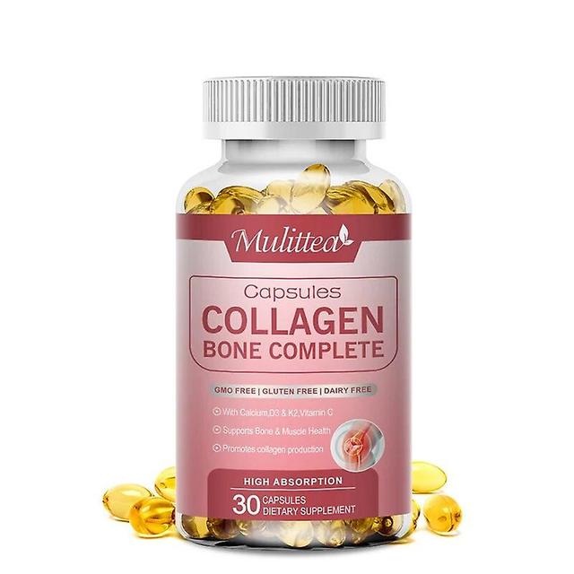 Collagen Bone Complete Capsules with Calcium & Magnesium Support Bone Growth Collagen Production Improve OsteoporosisTIB TIB . 30pcs on Productcaster.