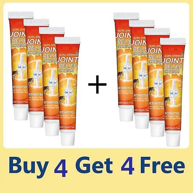 COMPRE 4 GANHE 4 GRÁTIS 1-10pcs Beevenom Nova Zelândia Bee Venom Professional Treatment Gel, Bee Venom Cream, on Productcaster.