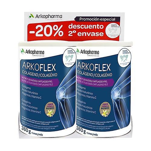 Arkopharma Duplo Arkoflex Collagen Vanilla 2 units of 360g on Productcaster.