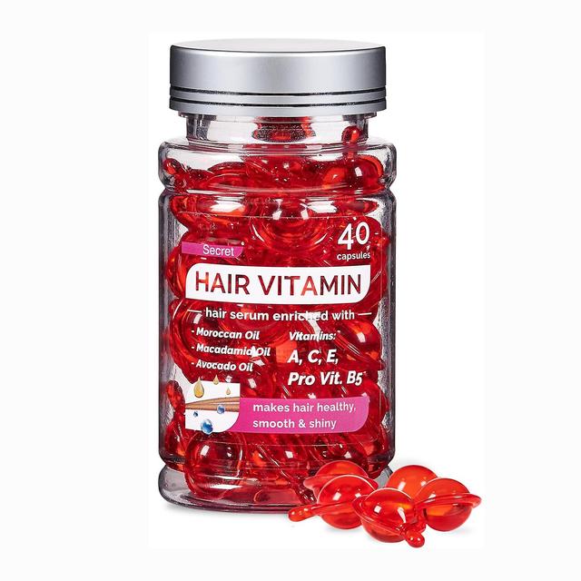 unbrand Hair Vitamin Serums Capsules for Women Hair Growth Treatment with Argan Macadamia Avocado Oils -Enriched with Vitamins A, C, E, Pro B5 40 C... on Productcaster.