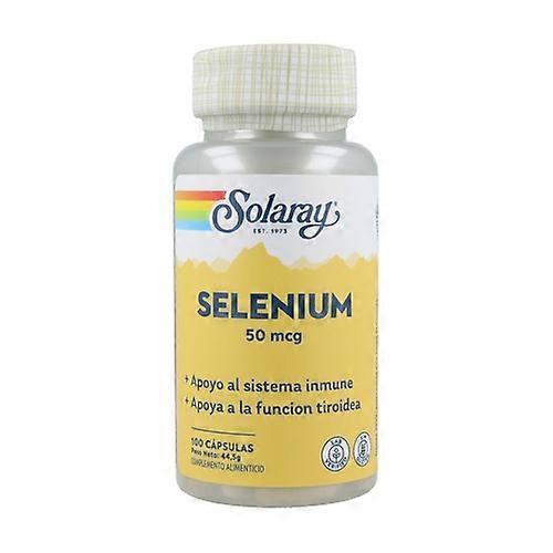 Solaray Selenium 100 capsules of 50μg on Productcaster.