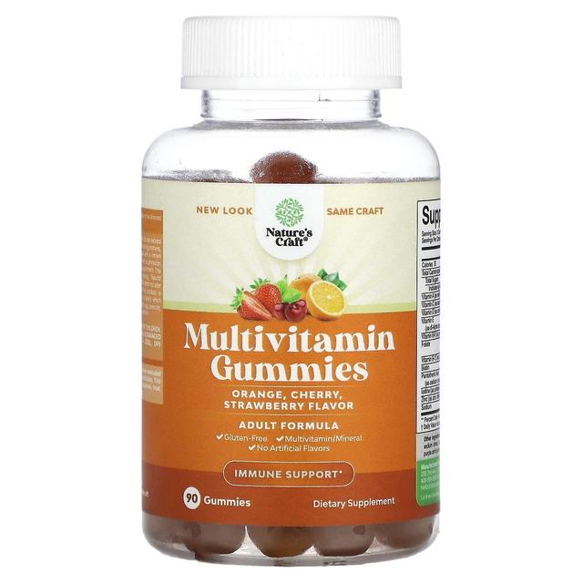 Natures Craft, Multivitamingummis, 90 Fruchtgummis on Productcaster.