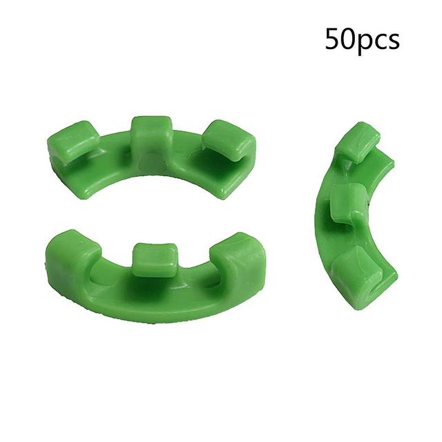 unbrand Pack of 50 90 Degree Plant Trainers for Low Stress Training Plastic Branches Green on Productcaster.