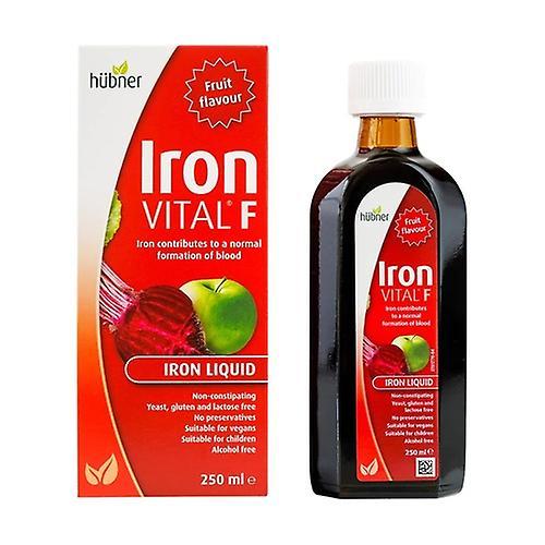 Hubner Iron vital F Syrup 250 ml on Productcaster.