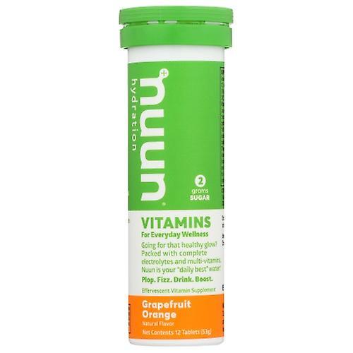 Nuun Vitamin Grapefruit Orng, Estuche de 8 x 12 TB (Pack de 1) on Productcaster.