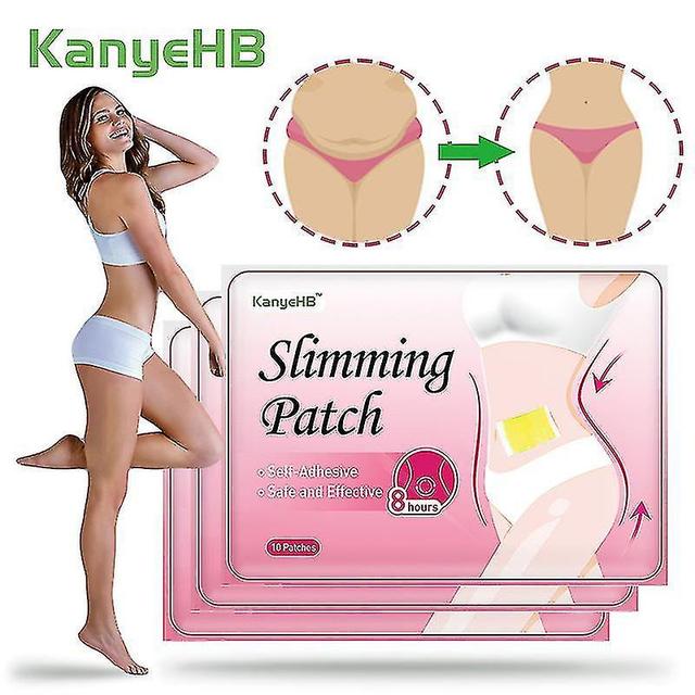 christina show 30 Pcs/3 Bags Slimming Patch 10x Storngest Fast Burning Fat&lose Weight Products Natural Herbs S on Productcaster.