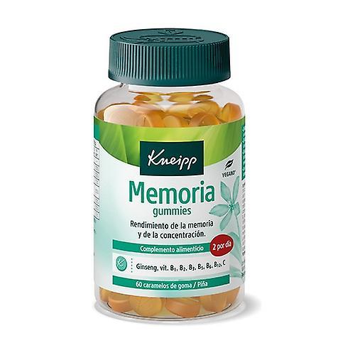 Kneipp gummies memory 60 Jelly beans (Pineapple) on Productcaster.