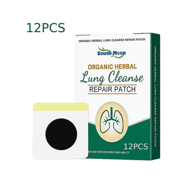 12 piezas de parche reparador de limpieza pulmonar a base de hierbas orgánicas tamaño 12 piezas on Productcaster.