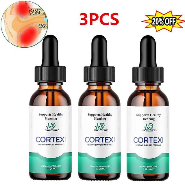 3Pack - Cortexi Drops - For Ear Health, Hearing Support, Healthy Eardrum, 30ml on Productcaster.