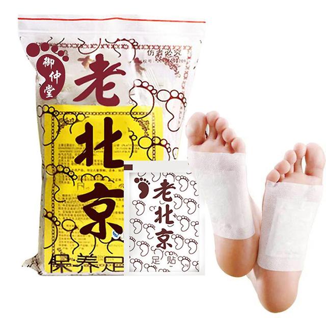 Foot Patch Body Toxins Cleansing Detox Chinese Herbal Adhesive Feet Pads on Productcaster.