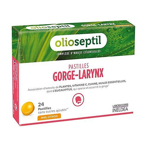 Olioseptil throat and larynx (honey and lemon) 24 pellets (Lemon - Honey) on Productcaster.