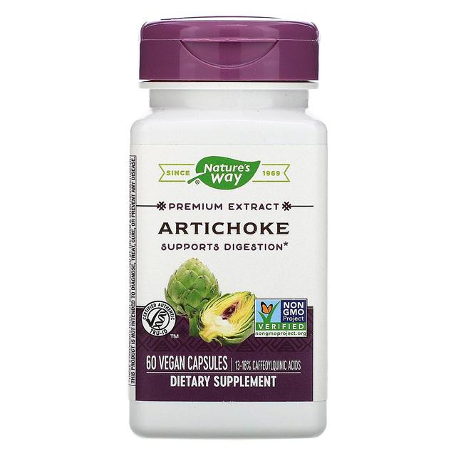 Nature's Way, Artischocke, 60 VeganKapseln on Productcaster.