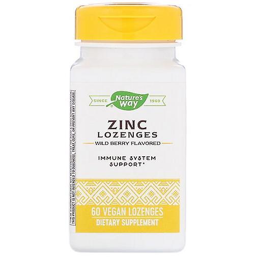 Nature's Way Zink Wild Berry Aromavegan Lozenges on Productcaster.