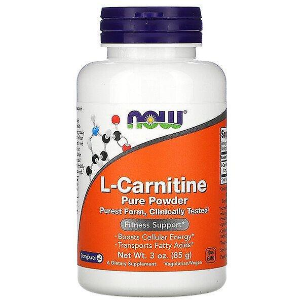 Now Foods, L-Carnitine, Pure Powder, 3 oz (85 g) on Productcaster.