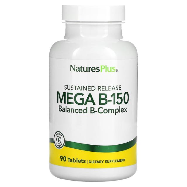 Nature's Plus NaturesPlus, Libertação Sustentada Mega B-150, Complexo B Equilibrado, 90 Comprimidos on Productcaster.