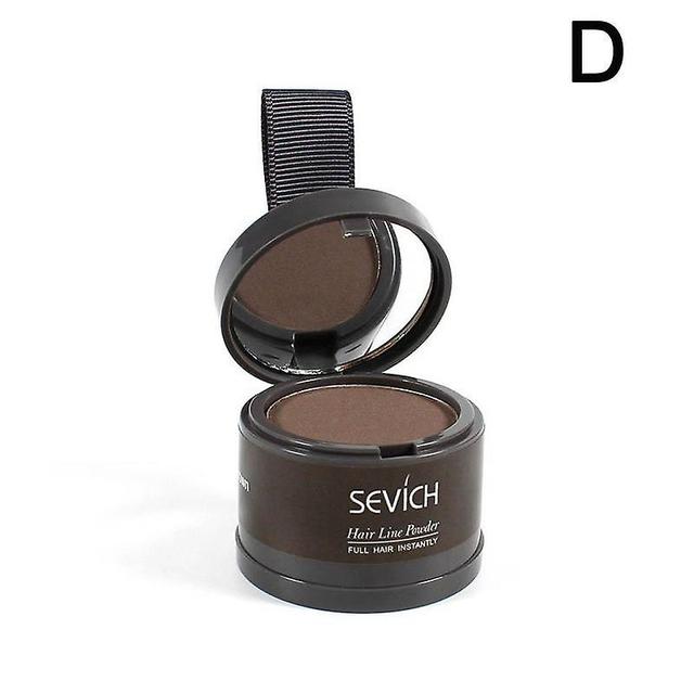 Duqi Hair powder Waterproof Hair Shadow Powder 3 Colors Puff Makeup Line Concealer Cover Hair Powder Hair With Hair Medium brown-D on Productcaster.