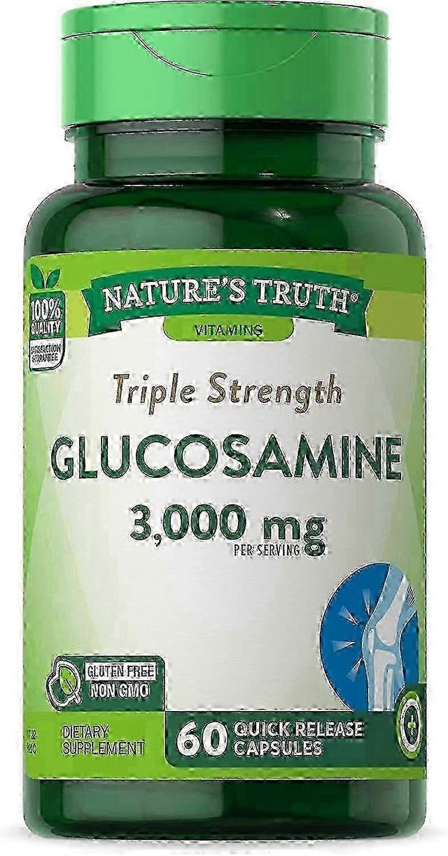 Nature's truth vitamins triple glucosamine, 3000 mg, quick release capsules, 60 ea on Productcaster.