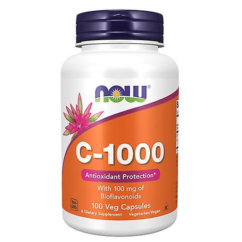 Now Foods VitaminC-1000, With 100 mg of Bioflavonoids, 100 Caps (Pack of 4) on Productcaster.