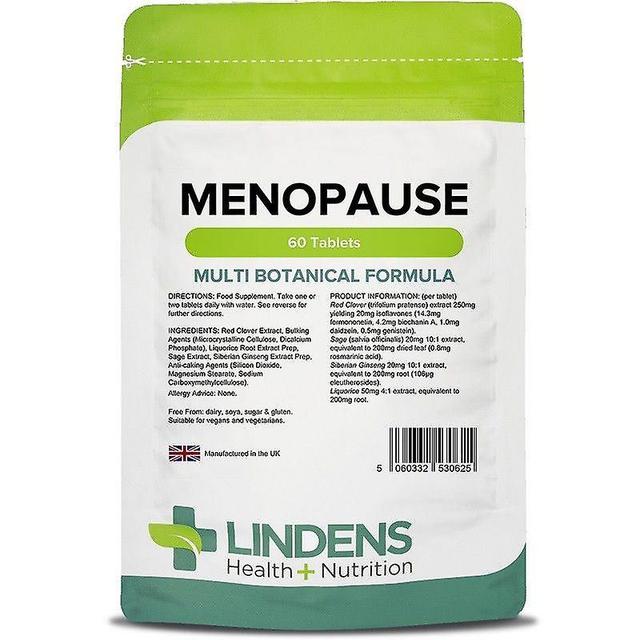 Lindens Menopause Formula Tablets 60 (625) on Productcaster.