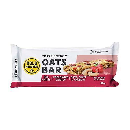 Gold Nutrition Total energy oat bar (red berries and cashews) 1 bar (Red Berries) on Productcaster.