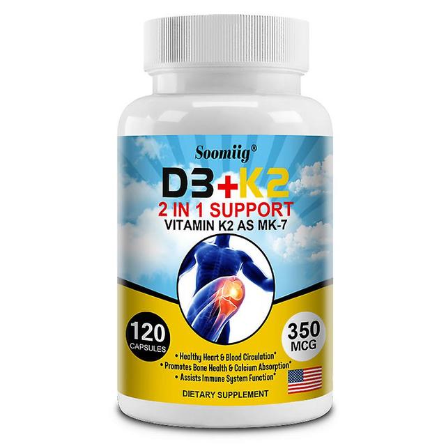 Kapsuly Vorallme Vitamín D3 + K2 regulujú metabolizmus vápnika, zabraňujú zlomeninám, podporujú zdravie kostí a podporujú srdce a imunitný systém 1... on Productcaster.