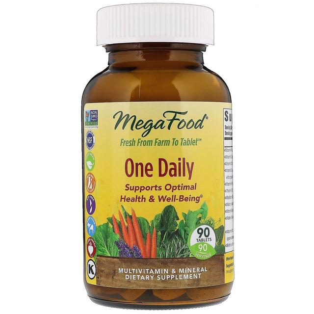 MegaFood, One Daily, 90 Tablets on Productcaster.