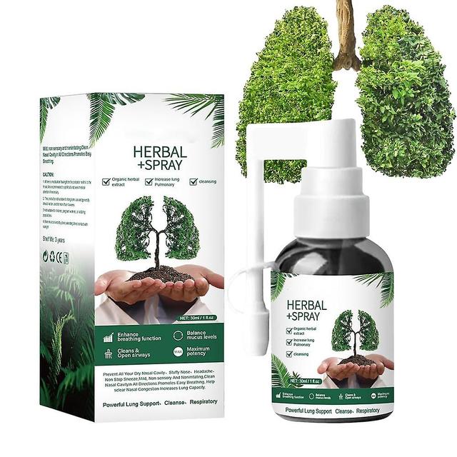 1PCRespinature Herbal Lung Cleanse Mist Powerful Lung Support Herbal Care Essence on Productcaster.