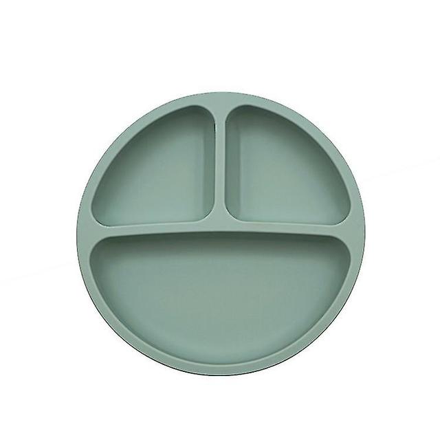 Zhuopai Children's Silica Gel Plate Baby Silica Gel Plate pea green on Productcaster.