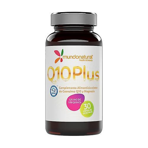 Mundo Natural Q10 plus ubiquinol 30 vegetable capsules of 640mg on Productcaster.