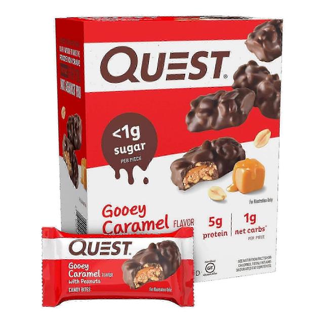 Quest Nutrition Quest ernæring slik bid, gooey karamel slik bid, 8 ea on Productcaster.