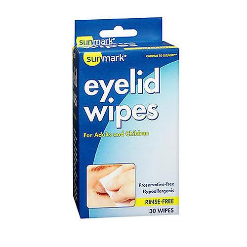 Sunmark Eyelid Wipes, Count of 30 (Pack of 1) on Productcaster.