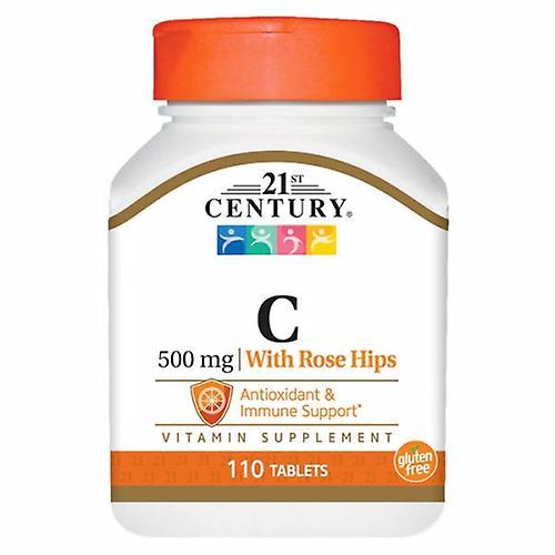 21st Century Vitamin C Rose Hips,500mg,110 Tabs (Pack of 6) on Productcaster.