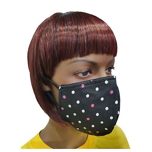 Giftscircle Fancy Cloth Face Mask for Adult - Polka Dots, 1 Each (Pack of 1) on Productcaster.