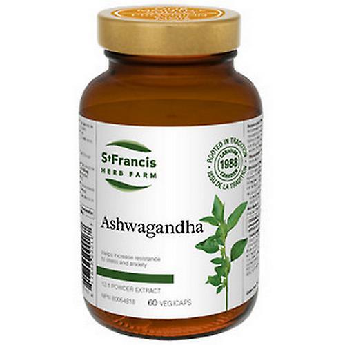 St. Francis Herb Farm Inc. St. Francis Herb Farm Inc. Ashwagandha (12:1 Powder Extract), 60 Caps on Productcaster.