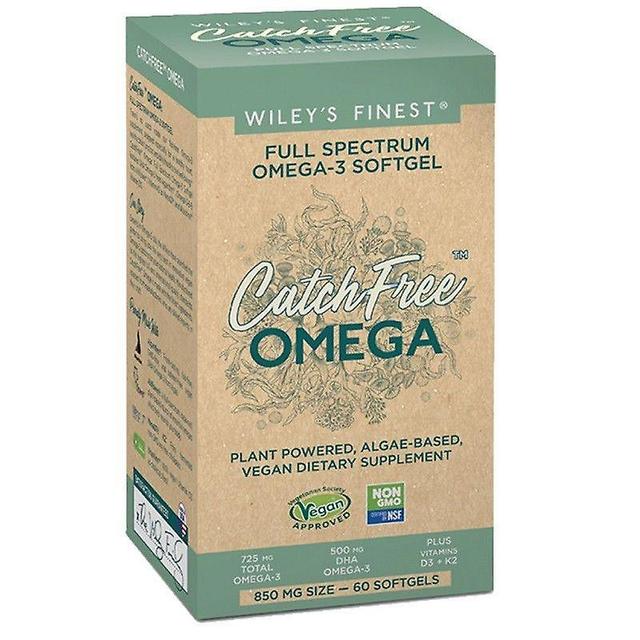 Wileys Finest Wiley's Finest Catch Free Omega-3 Capsules 60 on Productcaster.