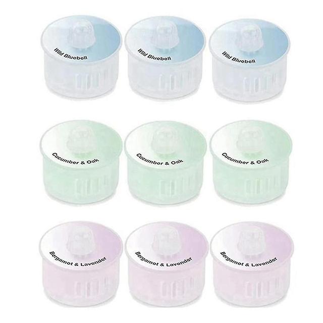 9pcs Fragrance Capsules For Ecovacs T9 Max T9 Power T9 Air Freshener on Productcaster.