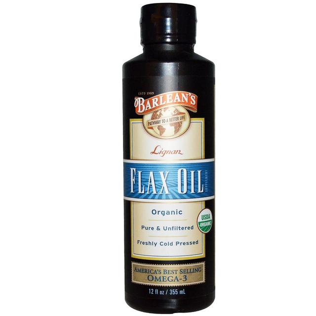 Barlean's, Organic Lignan Flax Oil, 12 fl oz (355 ml) on Productcaster.