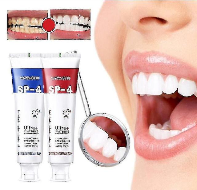 2023 New Sp-4 Probiotic Toothpaste,sp-4 Toothpaste Whitening(red/blue) on Productcaster.