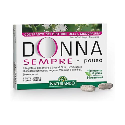 Naturando Donna always pause 30 tablets on Productcaster.