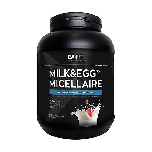 EAFIT Milk & Egg 95 Micellar Red Fruits 750 g of powder (Red Berries) on Productcaster.